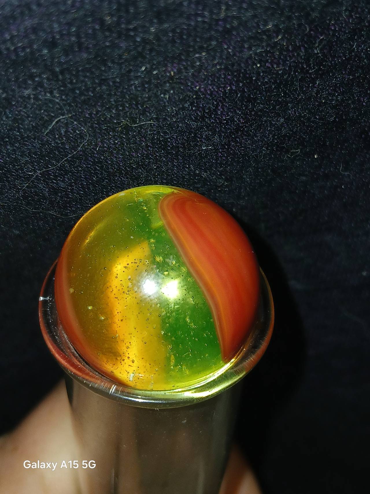 Vintage Akro Agate Popeye Corkscrew Marble