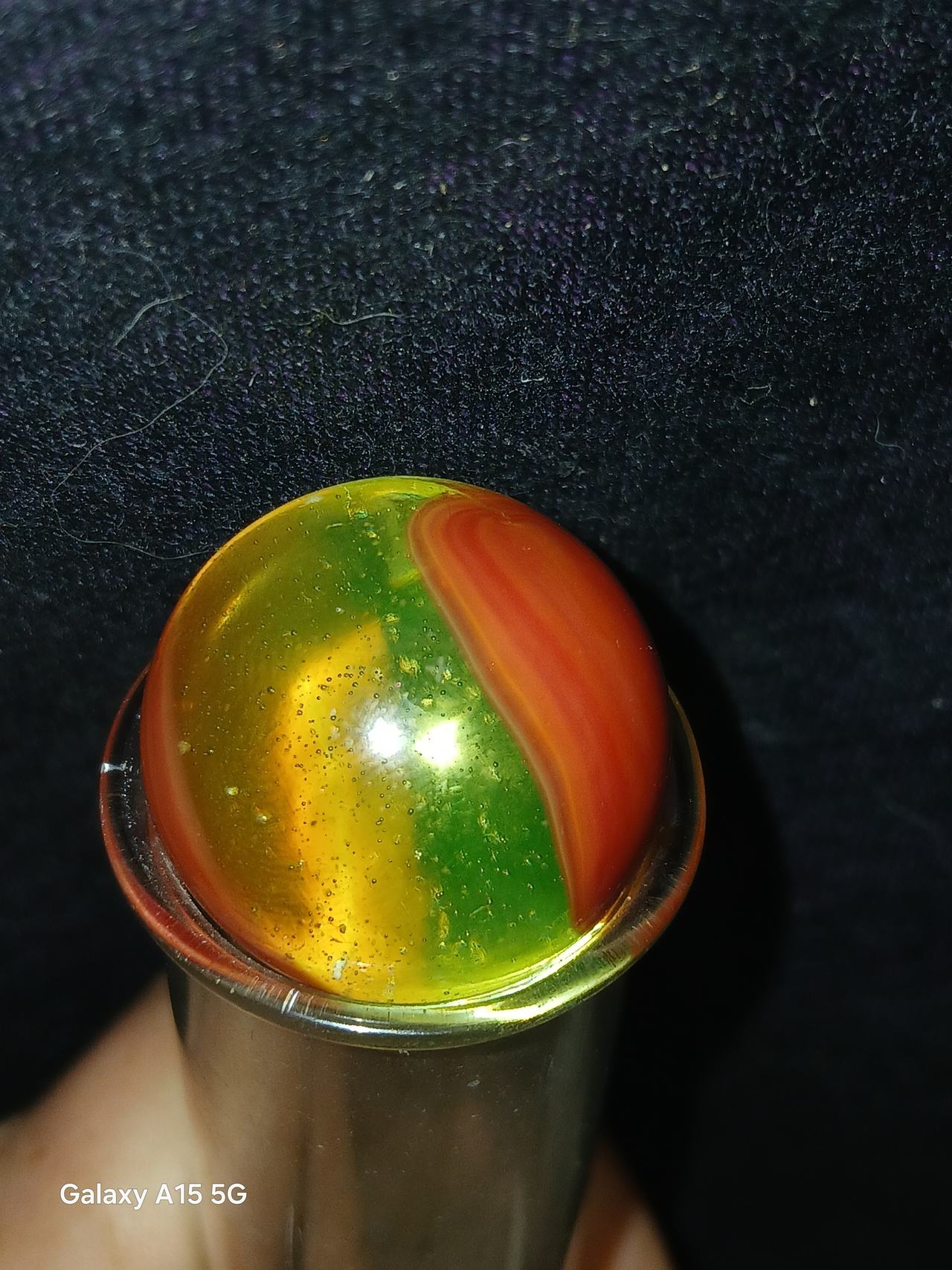 Vintage Akro Agate Popeye Corkscrew Marble