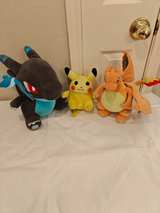 Nintendo Pikachu Plush 8" Vintage and charades  - Image 1