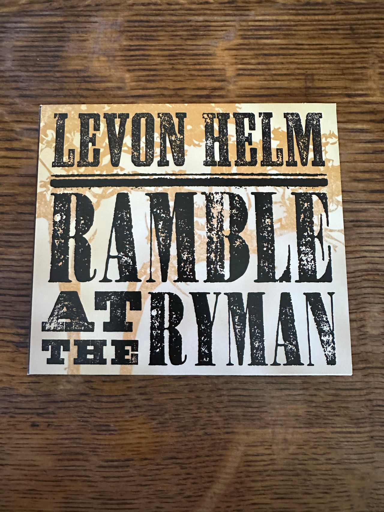 Levon Helm - Ramble at the Ryman CD