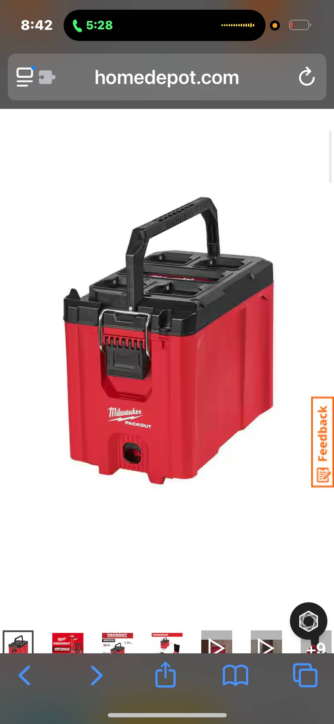 Milwaukee PACKOUT Compact Tool Box