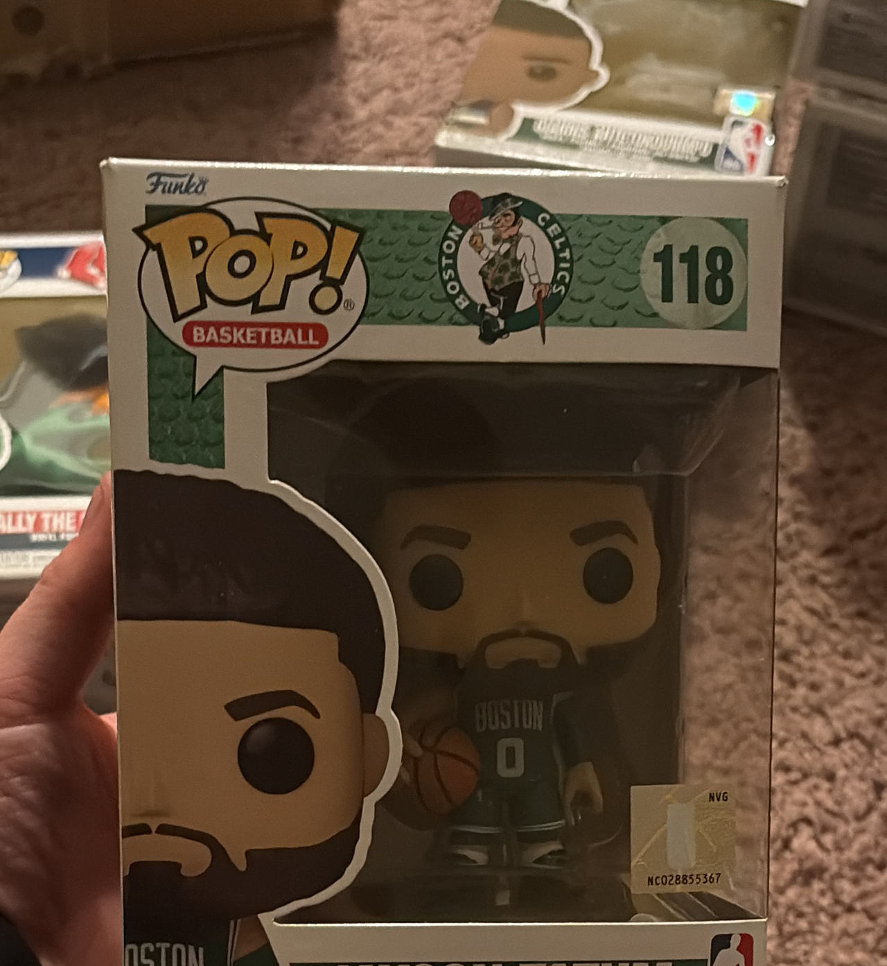 Funko Pop! NBA Jayson Tatum #118 Boston Celtics