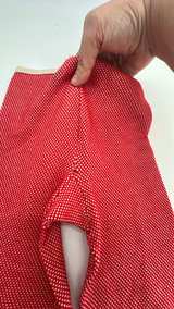 Baby Girl Red Polka Dot Lace Leggings size 12/14
Hole on seam in back as picture - Image 5