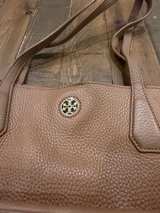 Tory Burch Leather Tote Brown Purse - Image 3