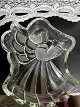 VINTAGE 8" MIKASA CANDY DISH - ANGEL "HEAVENLY SONG" - Image 2