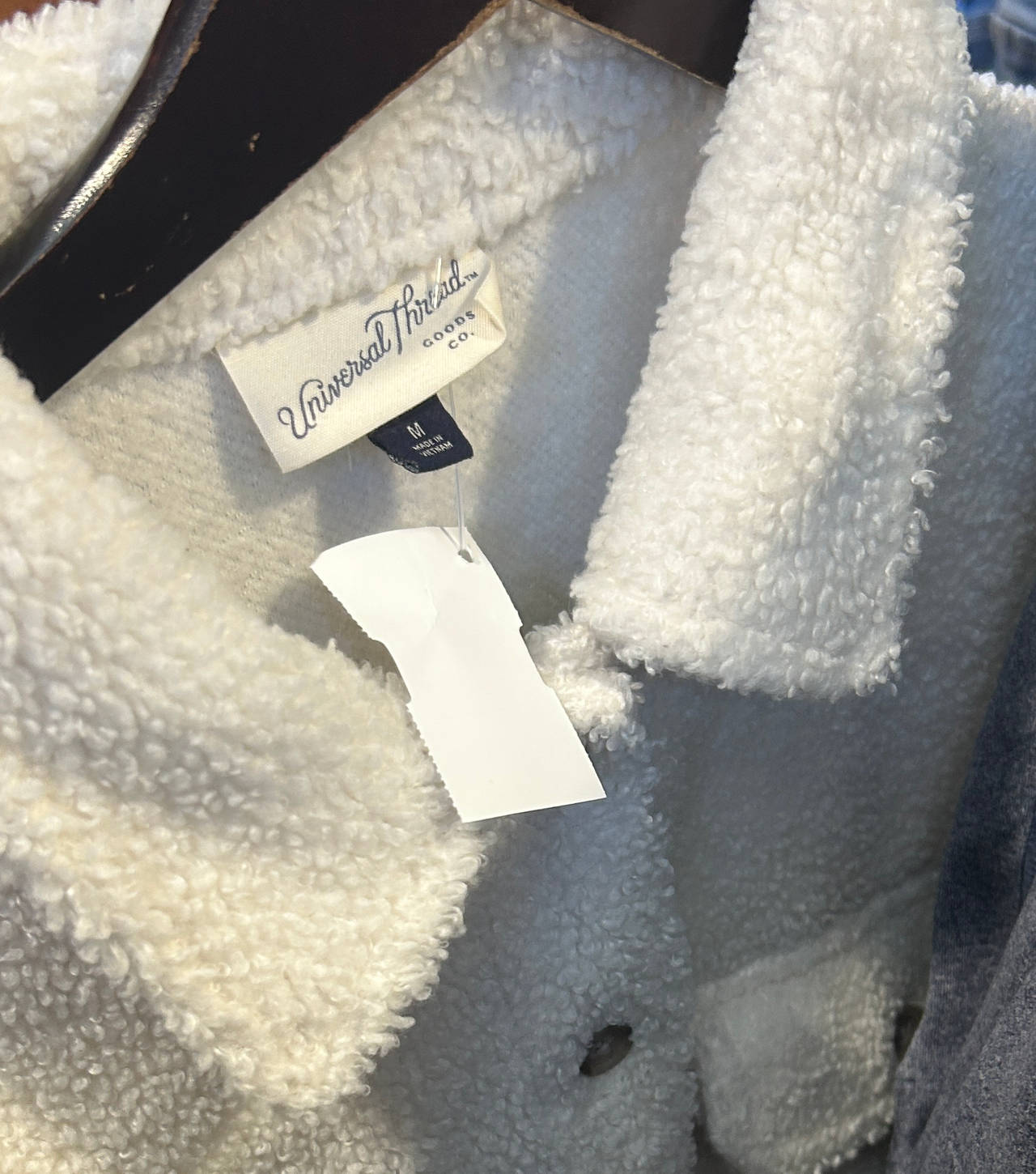Universal Thread Women's Sherpa Shirt Jacket