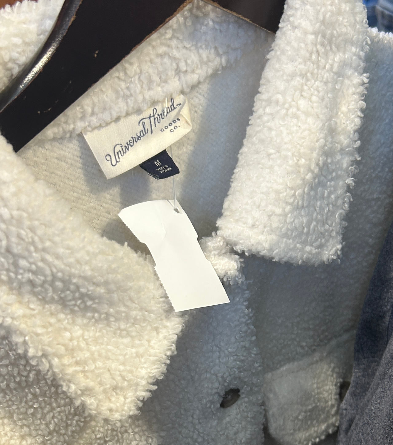 Universal Thread Women's Sherpa Shirt Jacket