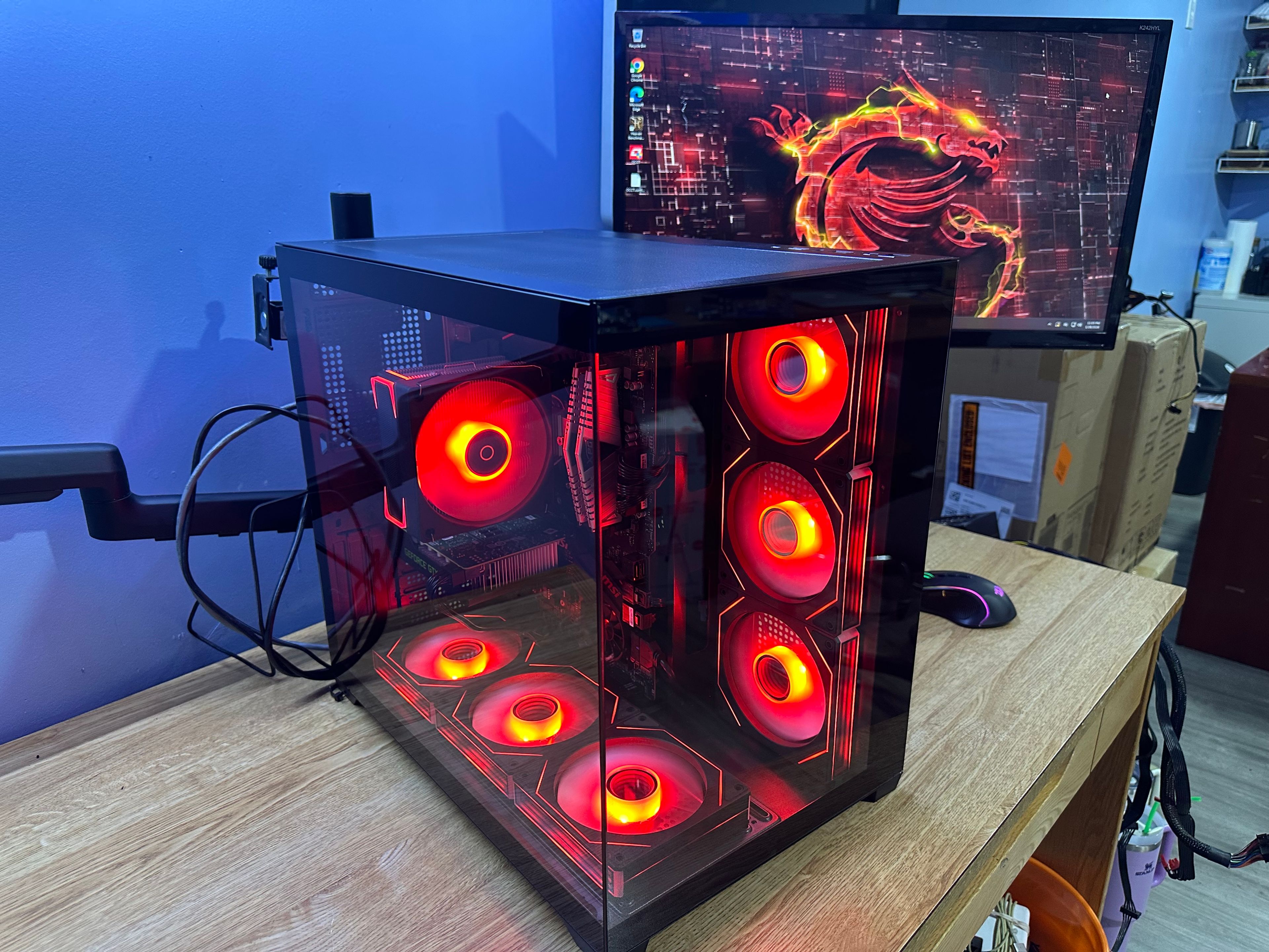 Custom Gaming PC Ryzen 5 3600 GTX 1660 Ti 16GB RAM - Image 2
