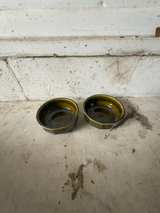 Arabia Finland Kosmos Olive Green Ceramic Bowl - Image 1