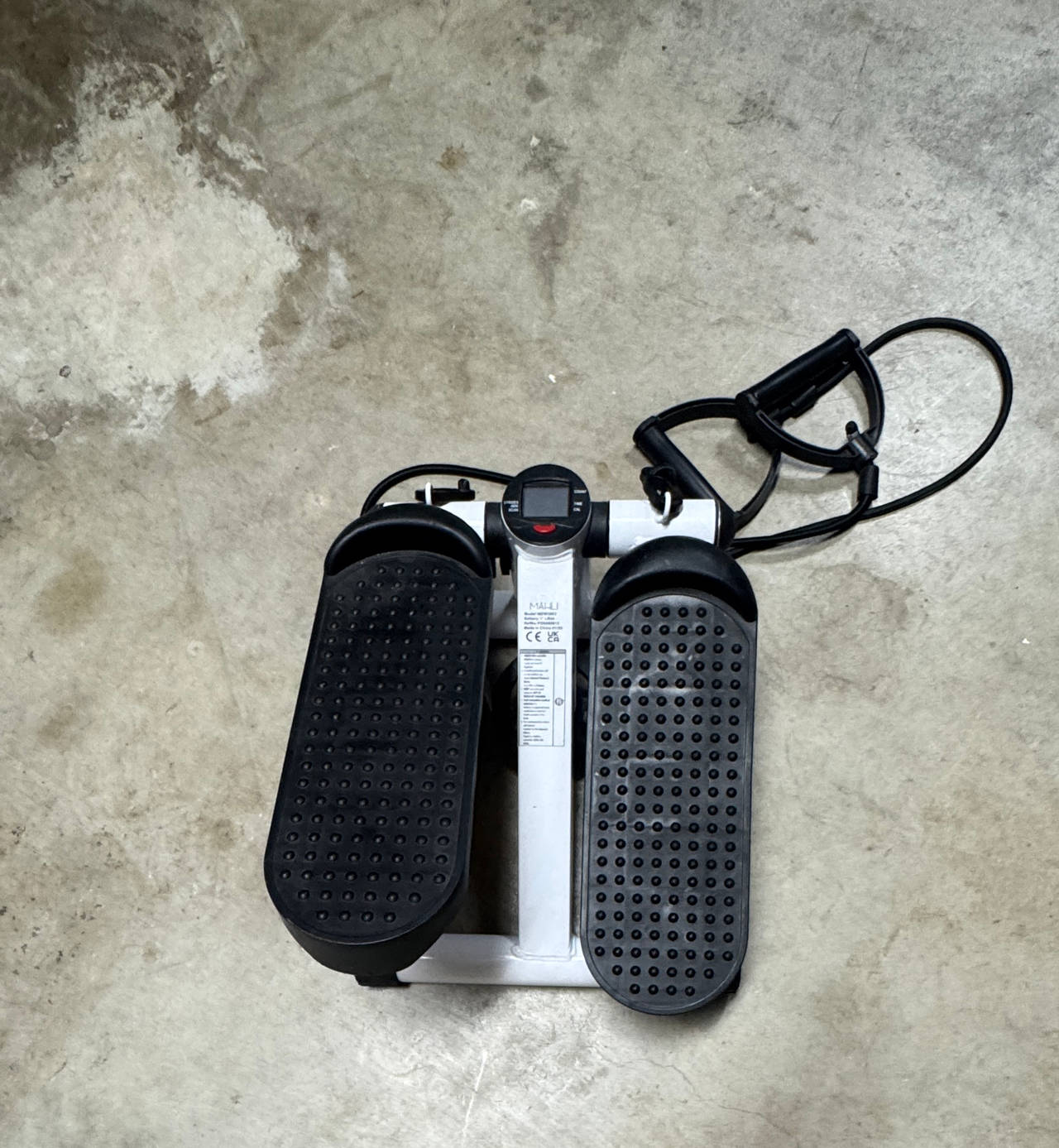 Sunny Health & Fitness Mini Stepper with Resistance Bands