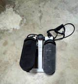 Sunny Health & Fitness Mini Stepper with Resistance Bands - Image 1