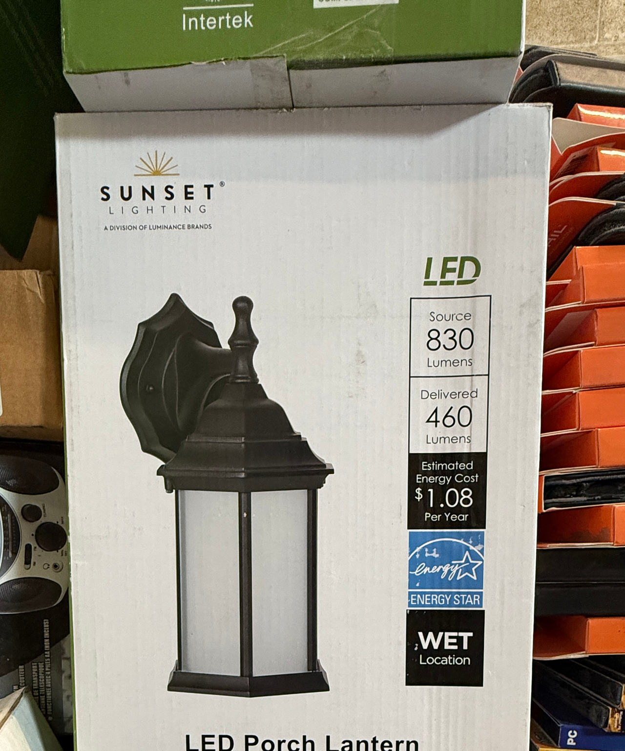 Sunset Lighting LED Porch Lantern