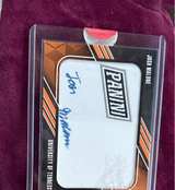Josh Malone Panini University of Tennessee Autographed Patch Card - Image 1