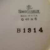 Homer Laughlin Made in USA K 40 N 6 Plate - Image 4
