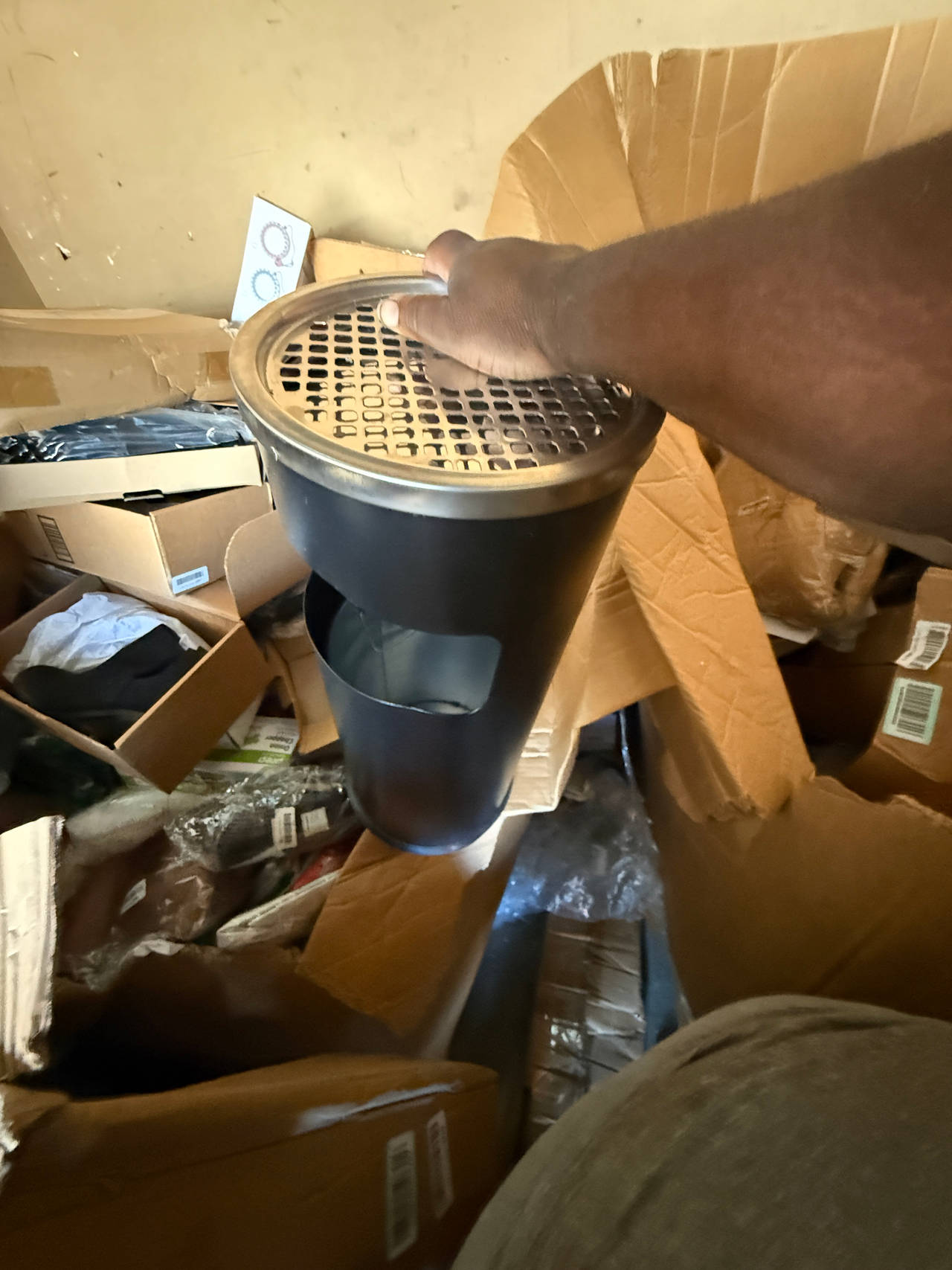 Outdoor Cigarette Butt Receptacle