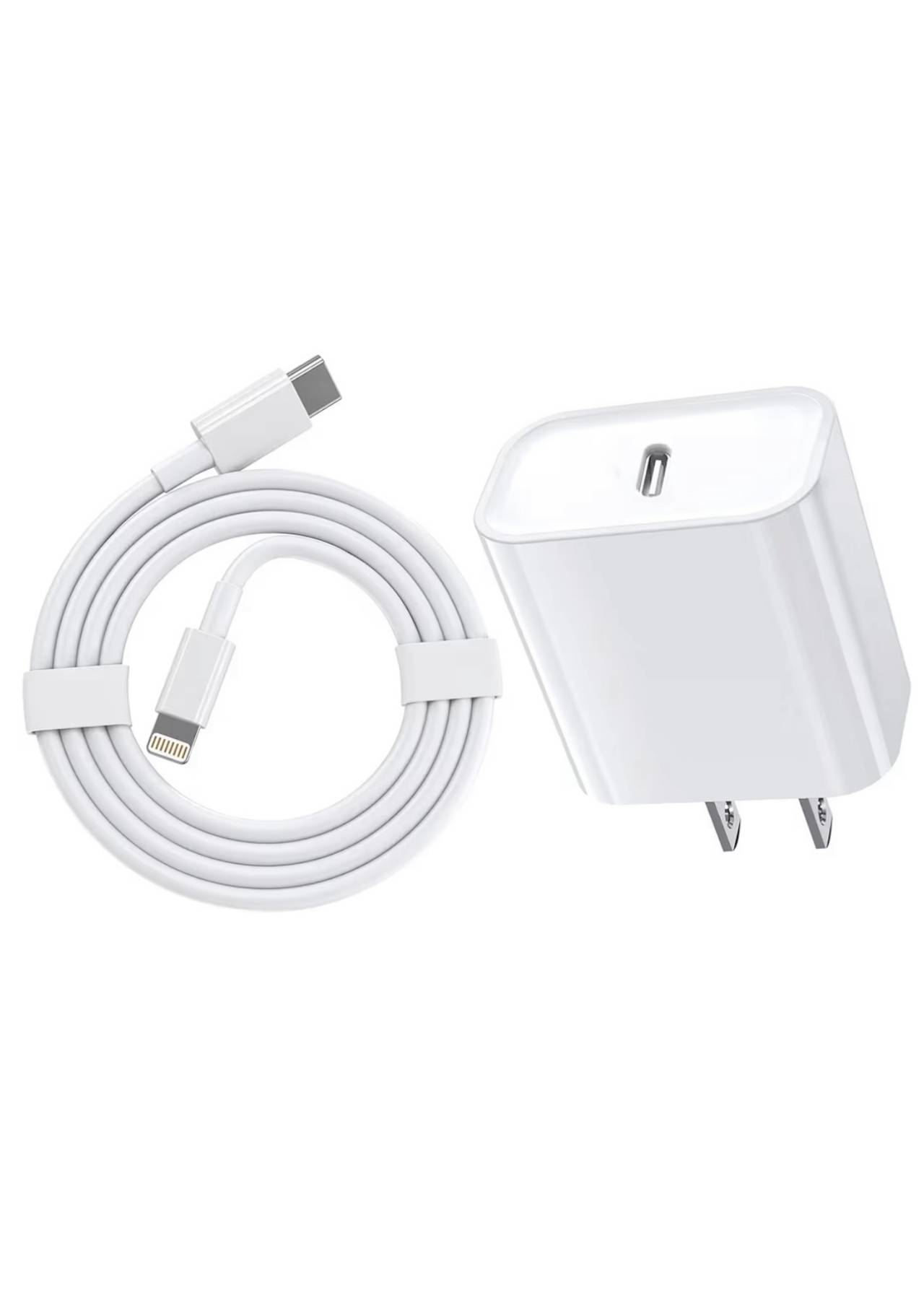 Apple 20W USB-C Power Adapter with USB-C to Lightning Cable