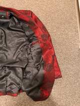 Lamasini Red Floral Metallic Blazer - Image 2