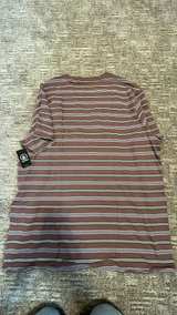 Volcom Men's Striped Pocket T-Shirt new with tags L - Image 4