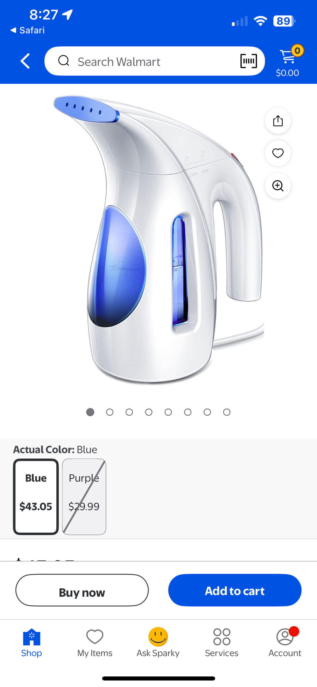 Handheld Garment Steamer