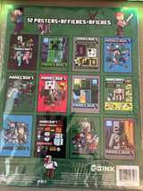 Minecraft 12 Poster Book Set - Image 2