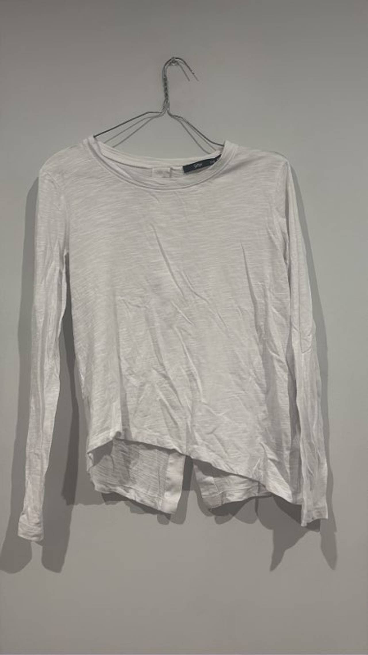 Long Sleeve White T-Shirt