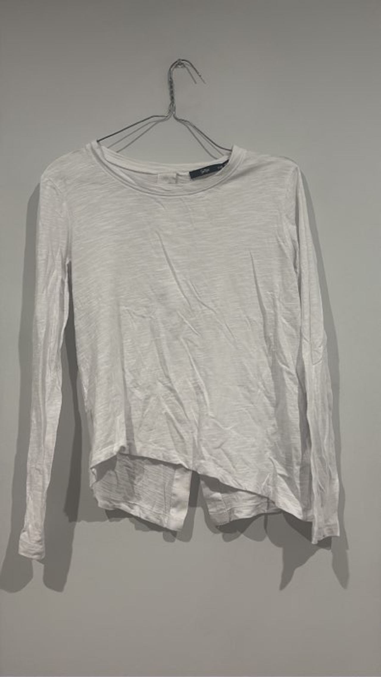 Long Sleeve White T-Shirt