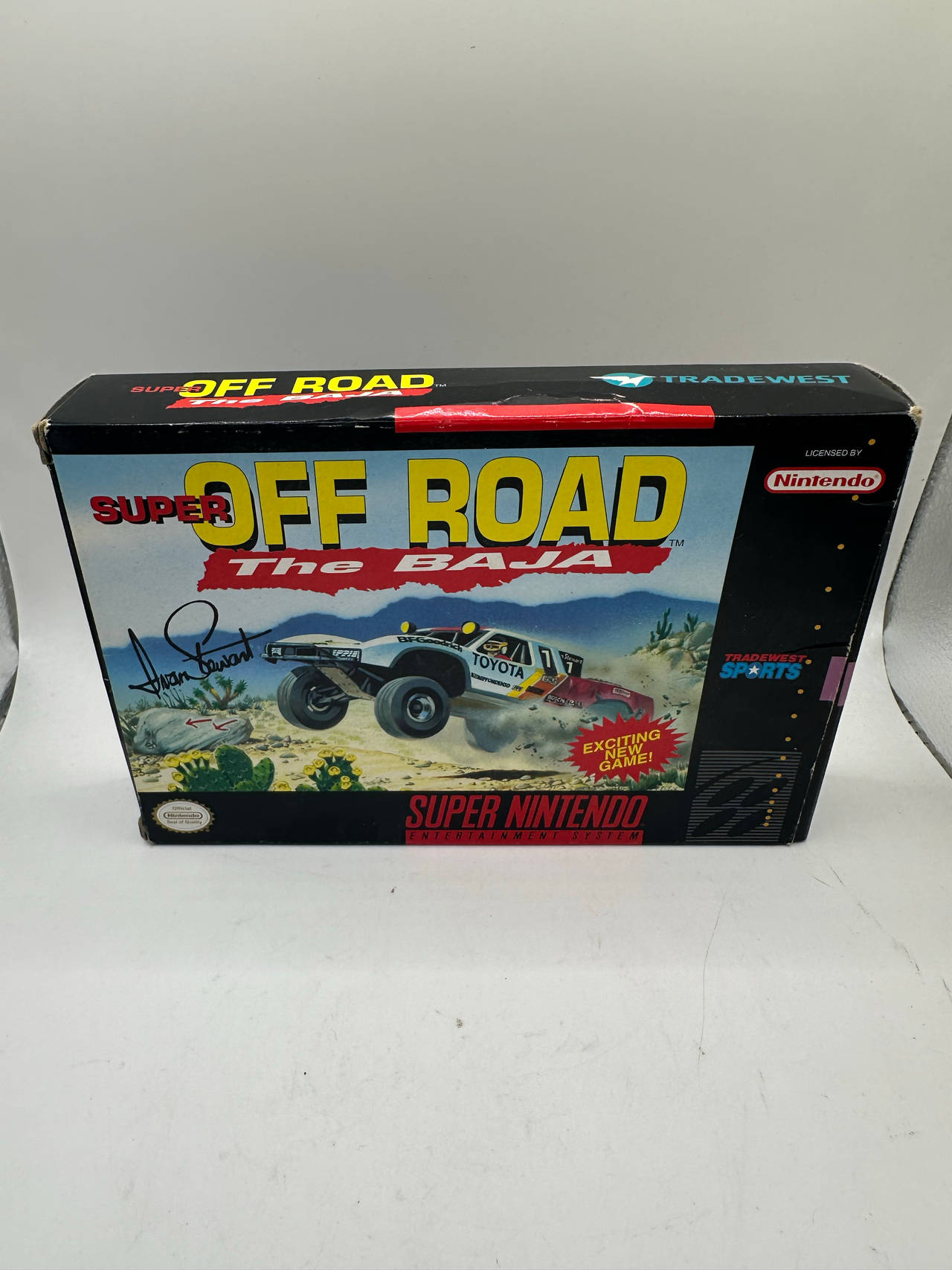 Super Off Road: The Baja SNES Authentic & Tested W/ Manual & Box