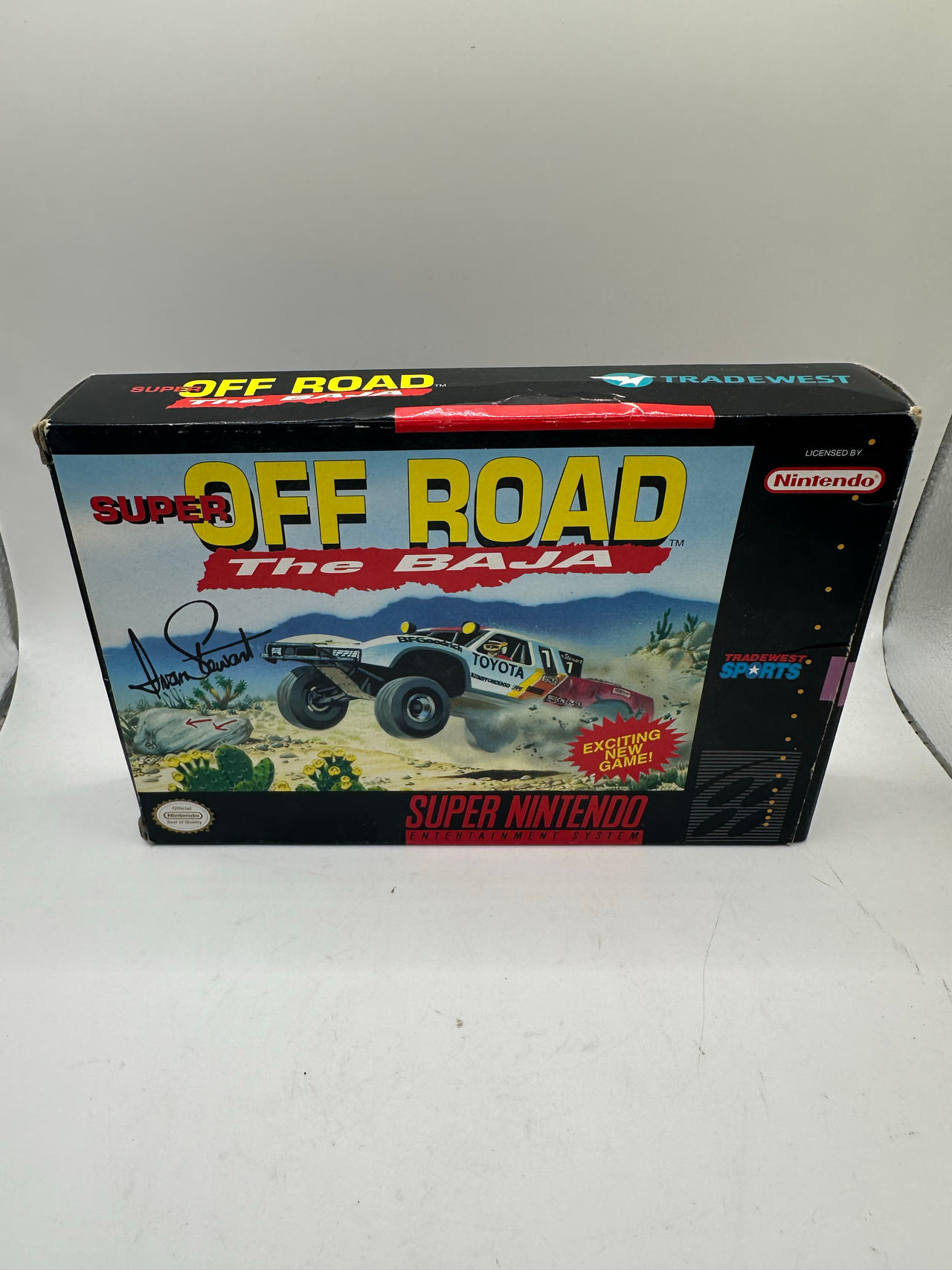 Super Off Road: The Baja SNES Authentic & Tested W/ Manual & Box