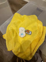 San-X Sumikko Gurashi Shirokuma Plush Keychain - Image 1