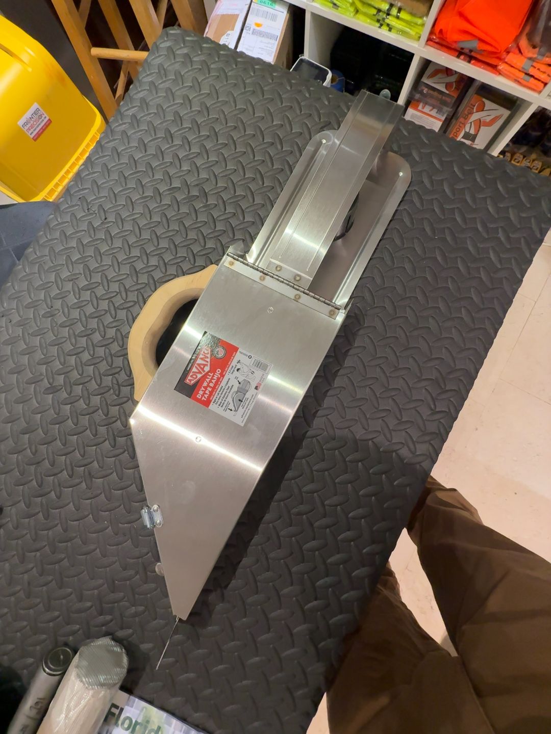 Advance Equipment Stainless Steel Drywall Banjo Taper