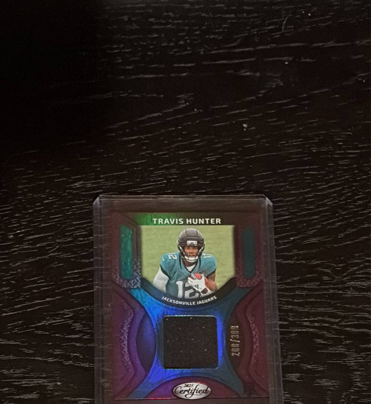 2025 Panini Certified Travis Hunter Rookie Jersey Card /399