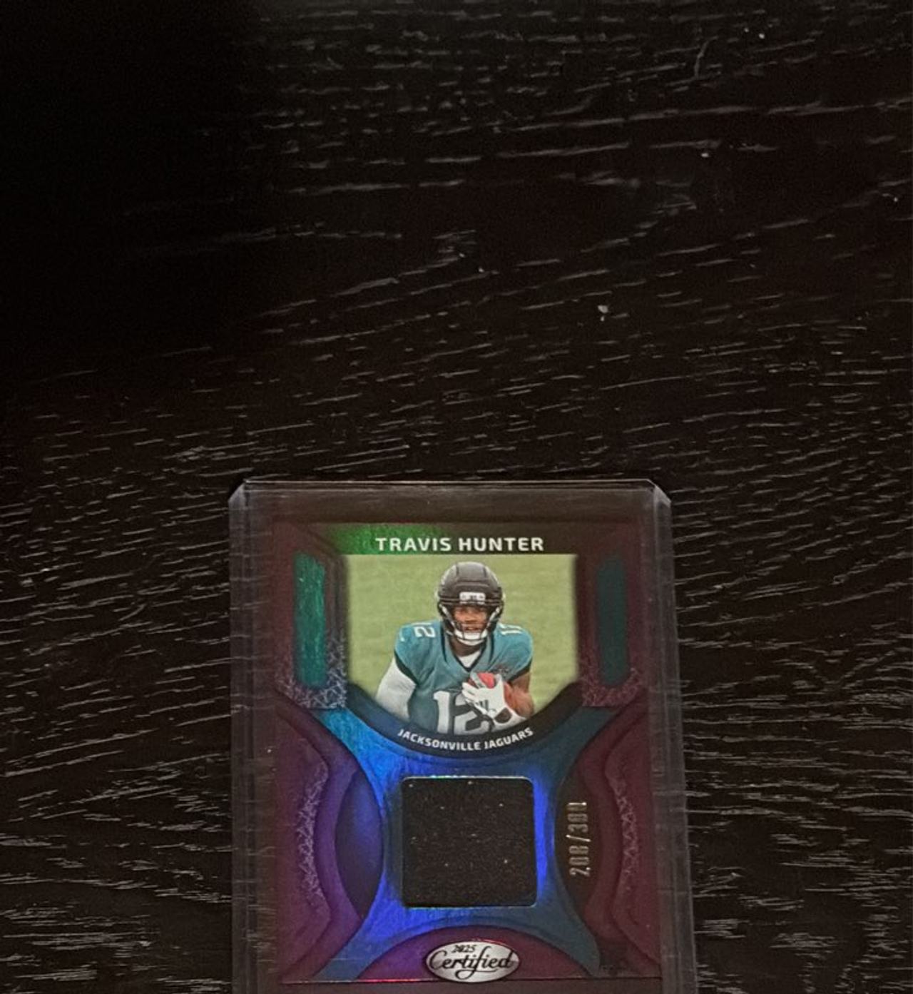 2025 Panini Certified Travis Hunter Rookie Jersey Card /399