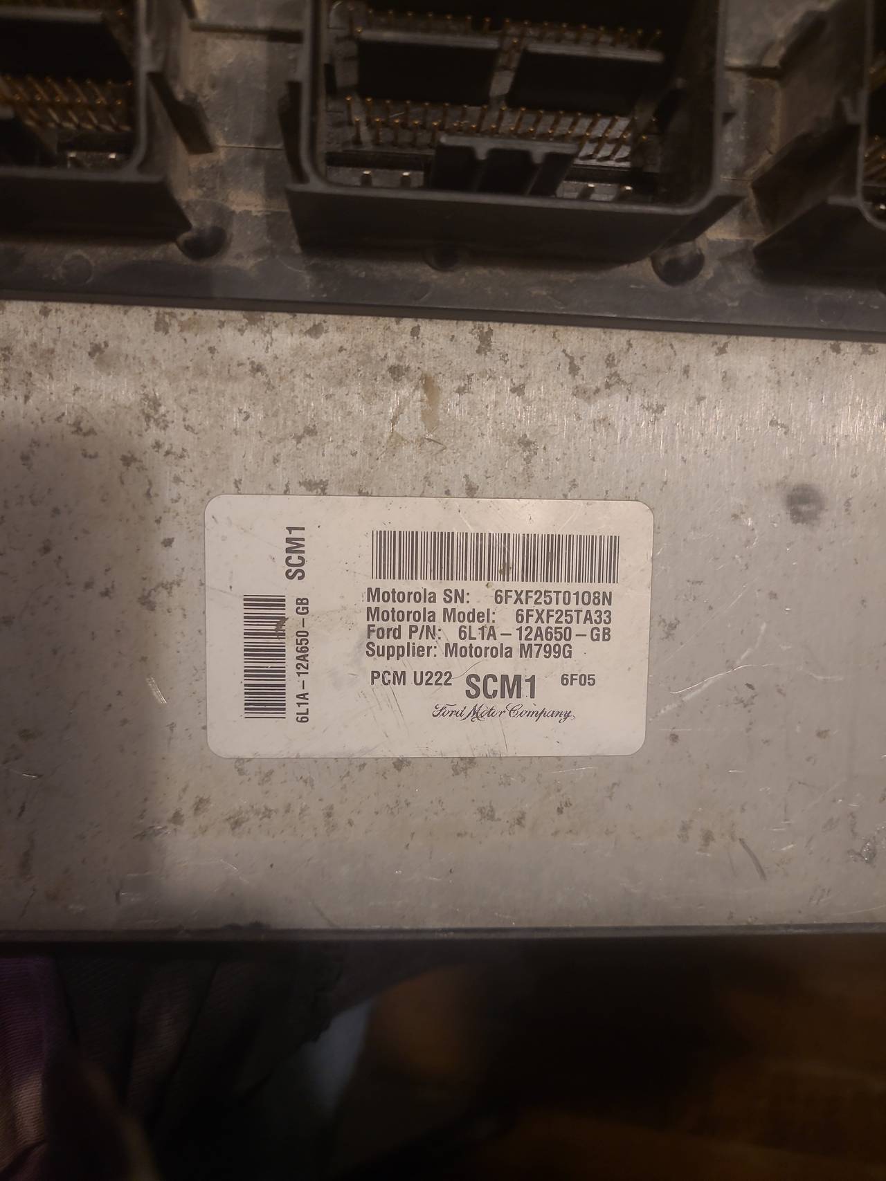 Ford Powertrain Control Module (PCM) 6L1A-12A650-GB 2006 Ford expedition