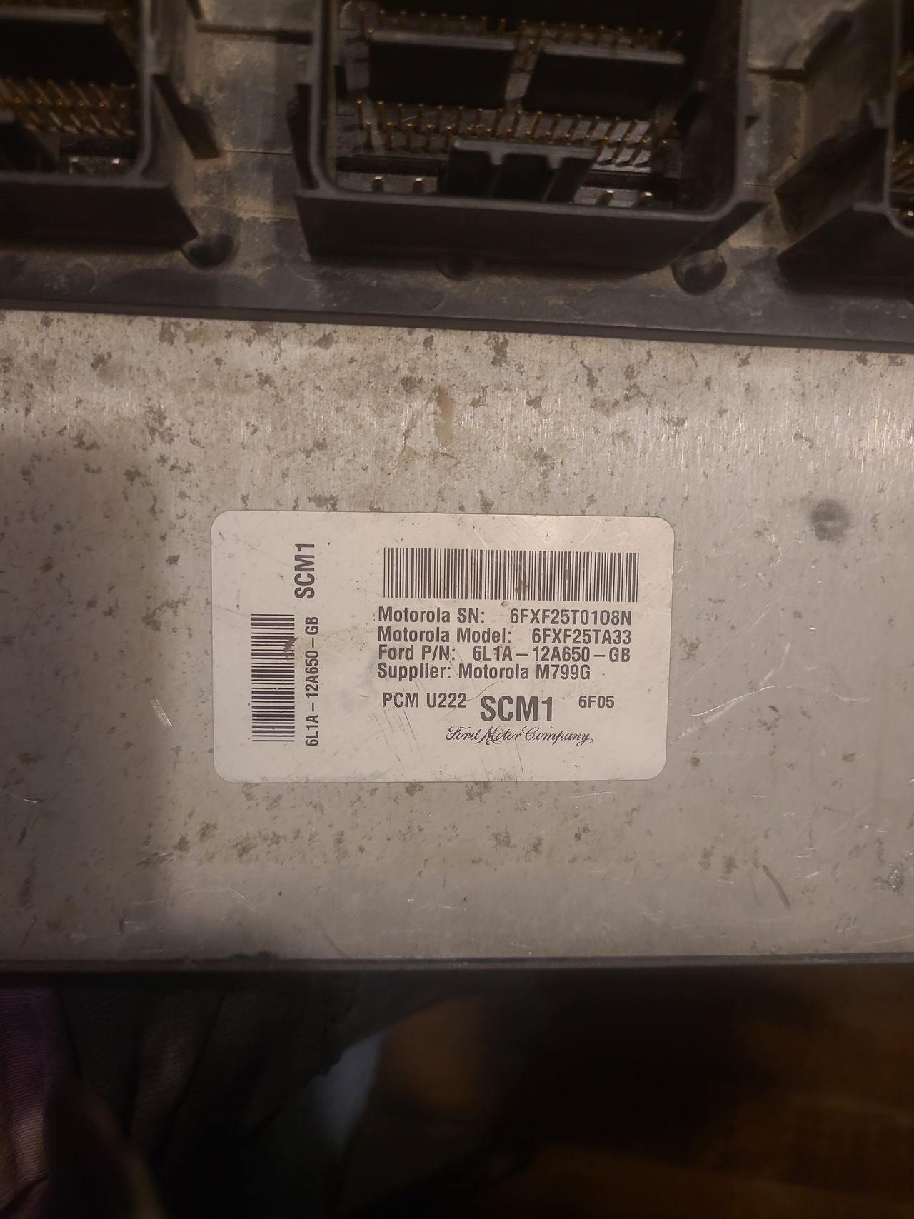 Ford Powertrain Control Module (PCM) 6L1A-12A650-GB 2006 Ford expedition