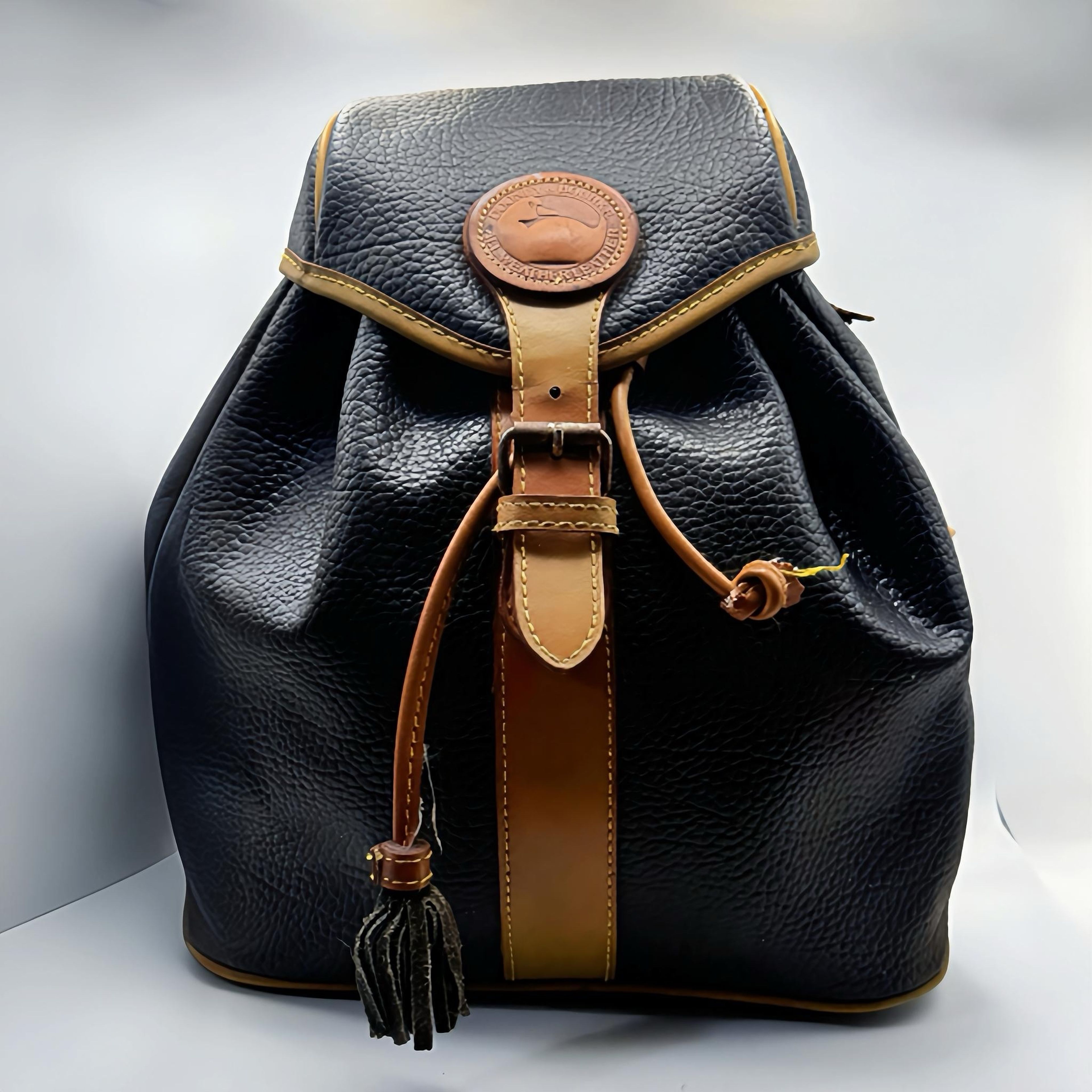 Dooney & Bourke Vintage All Weather Leather Backpack - Image 3
