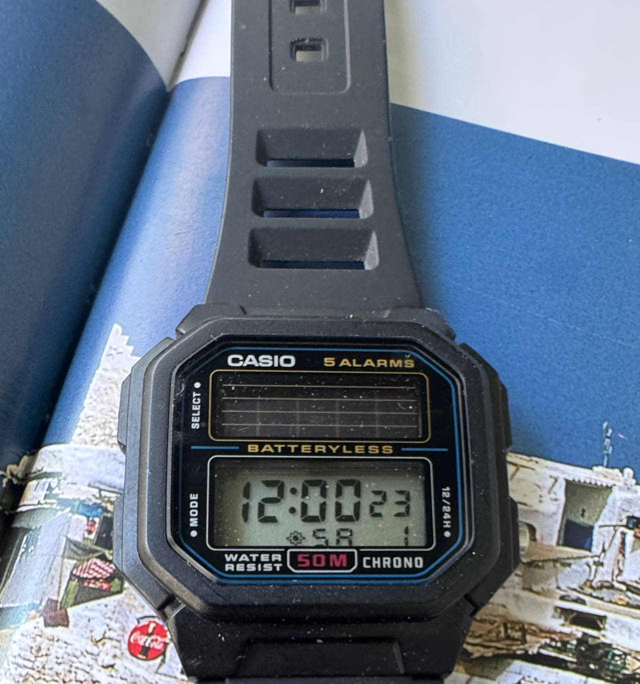 Casio AL-190W Solar Digital Watch