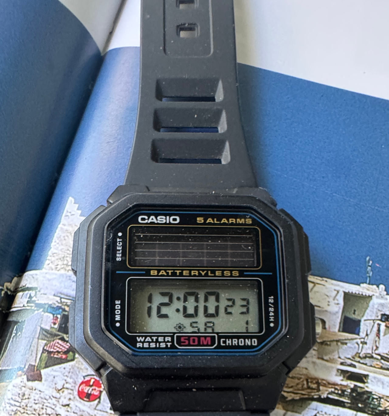 Casio AL-190W Solar Digital Watch