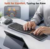 Meetion EK01 Wireless Ergonomic Keyboard and Mouse Combo - Image 5
