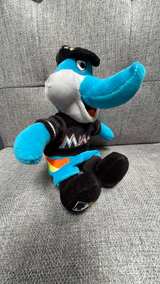 9” Miami Marlins Billy the Marlin Plush Mascot - Image 2