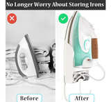 Ironing Board Hanger Wall Mount Electric Iron Holder Ironing Board Rack House - Image 5
