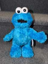 TMX Cookie Monster Plush Blue Tickle Me Electronic Doll - Image 1