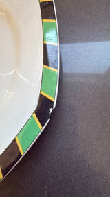Christopher Stuart Regiment Fine China Salad Plate - Image 8