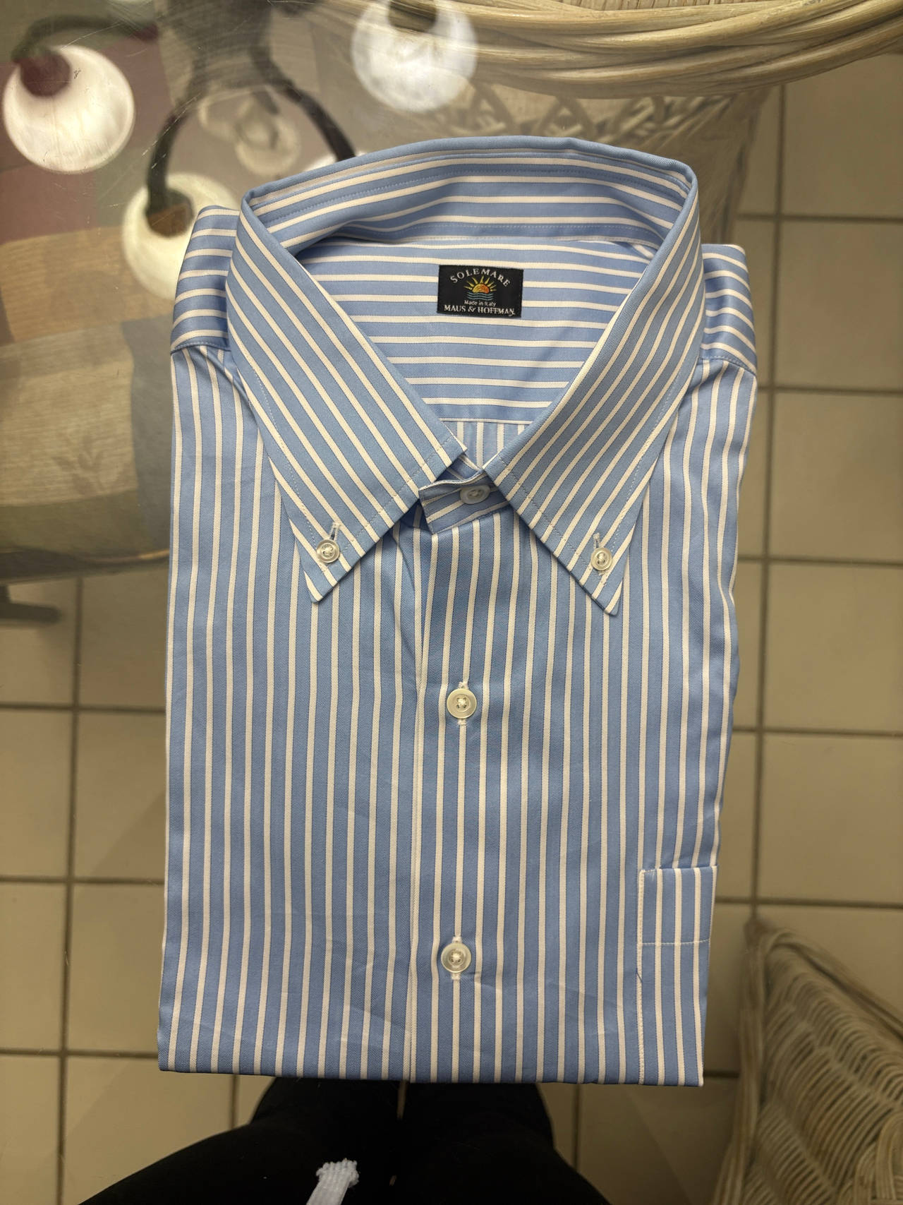Sollemare Men's Dress Shirt
May’s & Hoffman Size XL