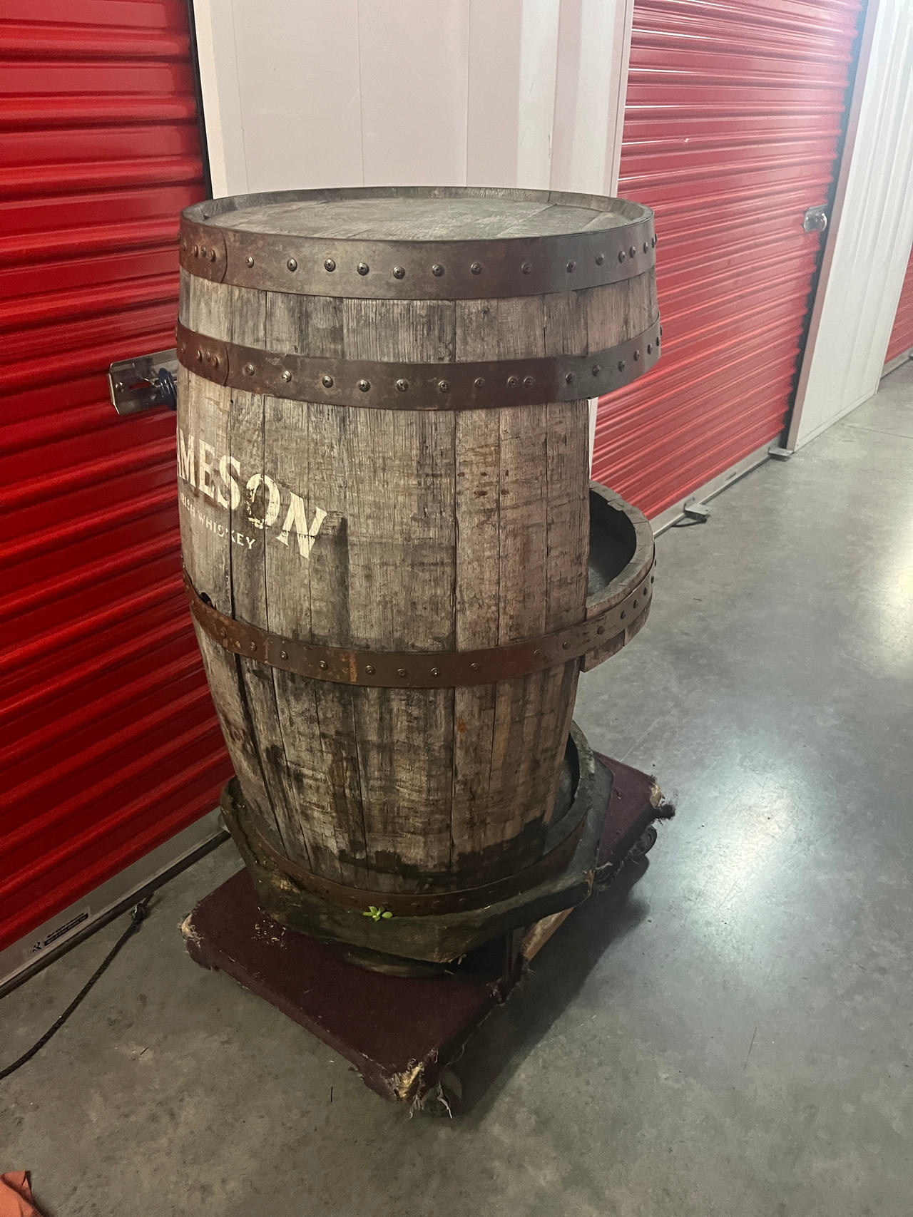 Jameson Whiskey Barrel Shelf