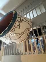 Hand-Painted Ceramic Planter - Image 3