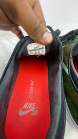 Nike Zoom Stefan Janoski Canvas Premium Iguana/White Crimson-Black - Image 4