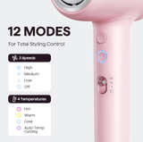 Hair Dryer, Wavytalk Turblow Pro Fast Drying Blow Dryer with Diffuser High Speed - Image 6
