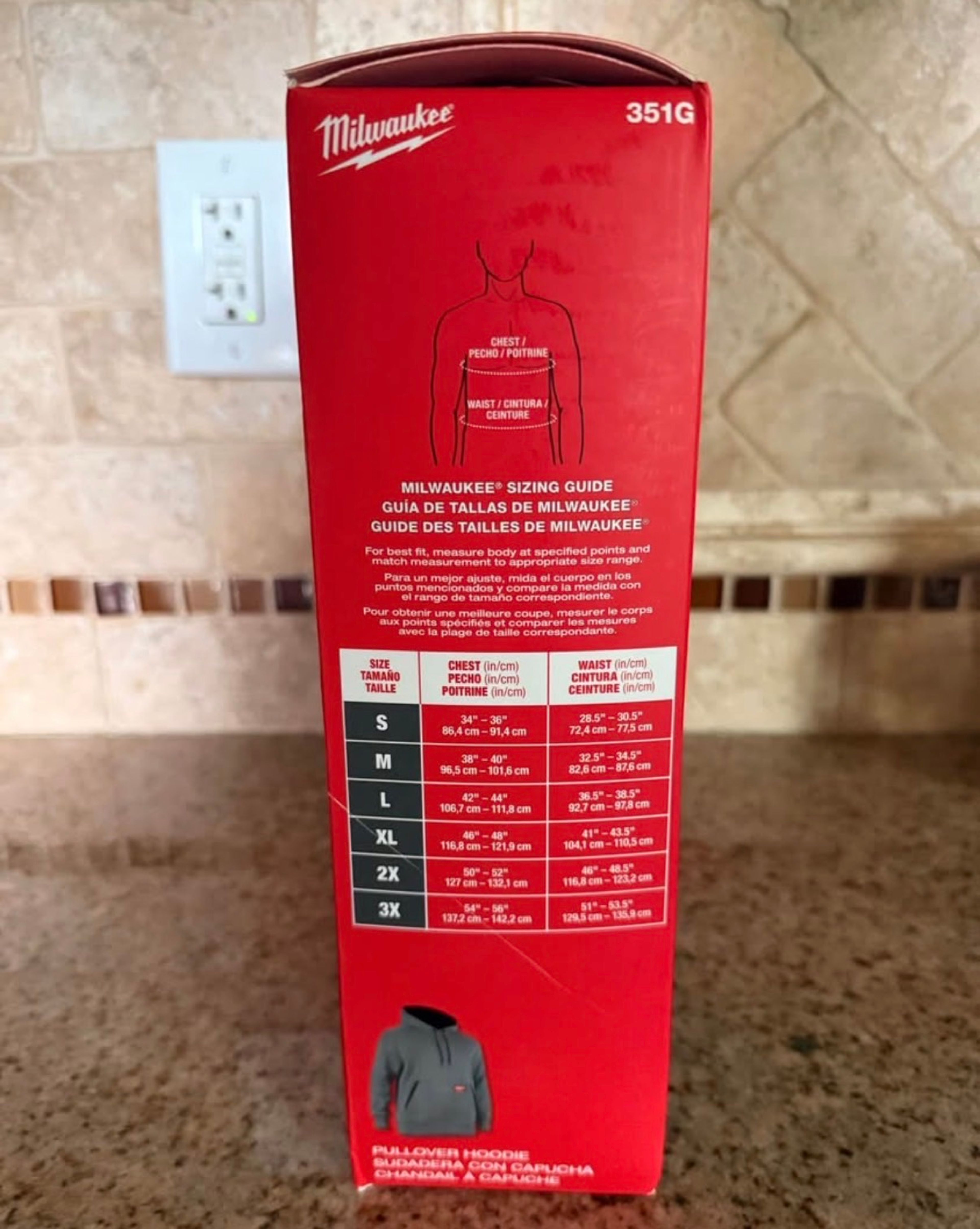 Milwaukee FreeFlex Pullover Hoodie Size XL - Image 2