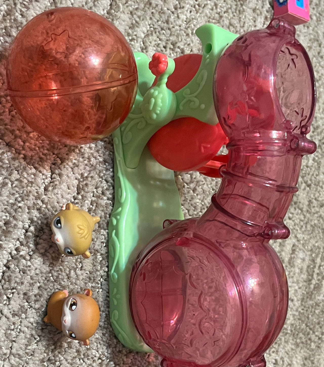 Littlest Pet Shop Hamster Playground Playset with 2 animals and ball