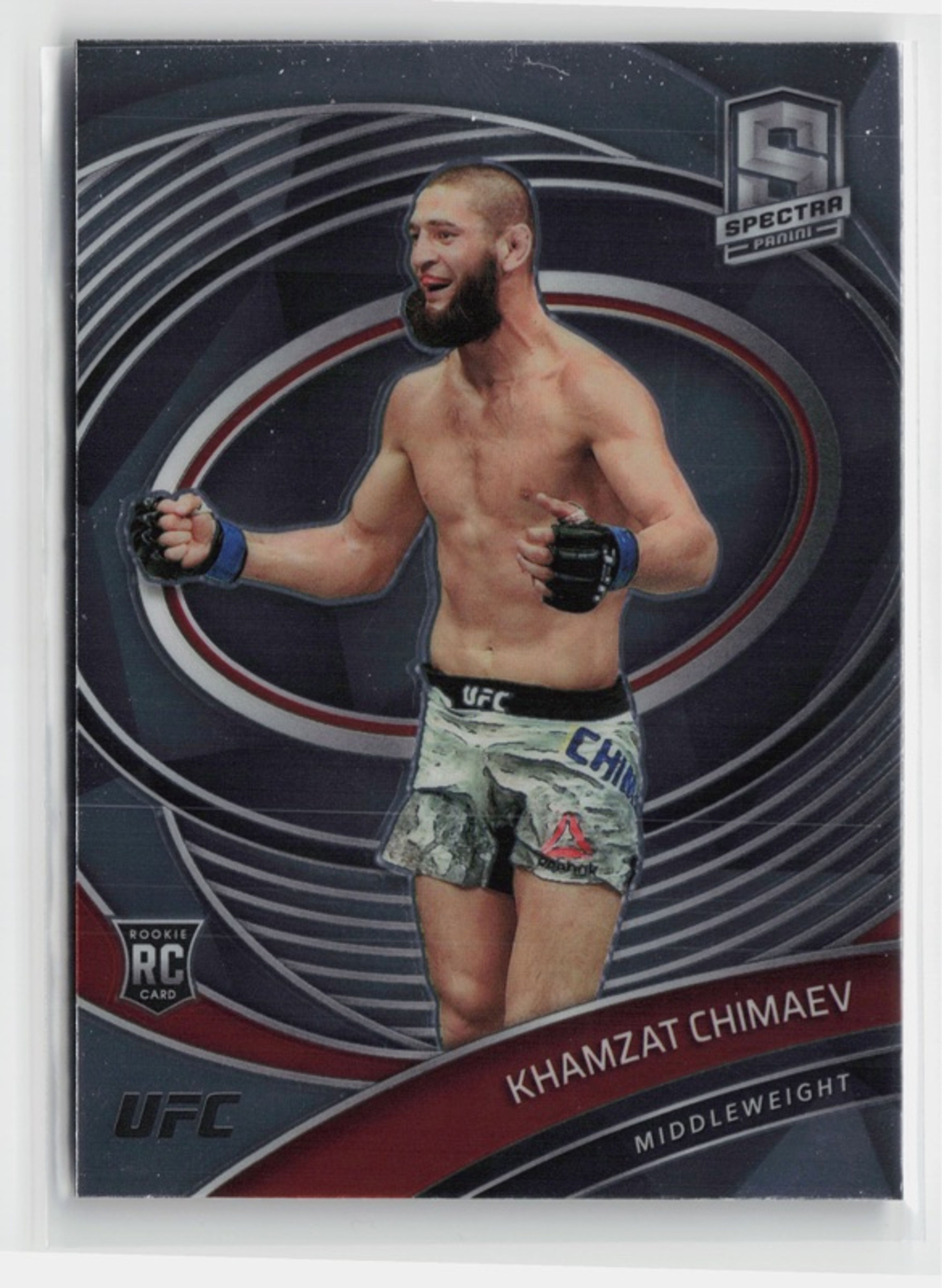 Panini Chronicles UFC 2021 Khamzat Chimaev Rookie Card